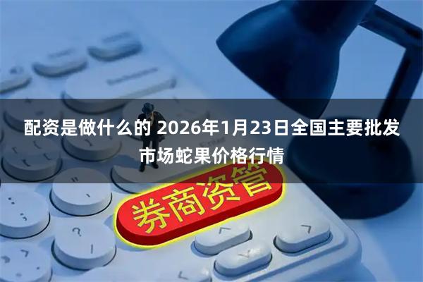 配资是做什么的 2026年1月23日全国主要批发市场蛇果价格行情